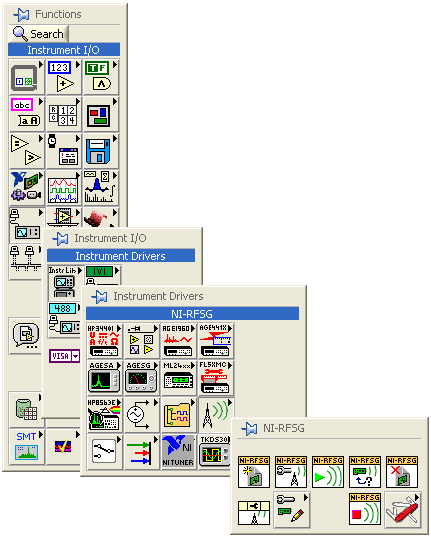 PXI-5610的LabVIEW驱动程序